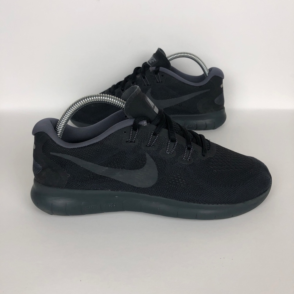 Nike Free RN 2017 Triple Black Running Shoe